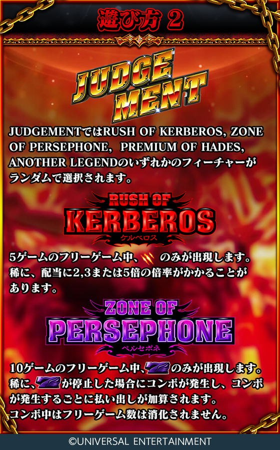 アナザーゴッドハーデス-冥王召喚-のゲーム画面