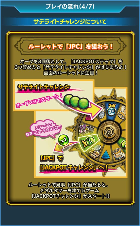 バベルのメダルタワーW!のゲーム画面