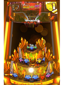 100&メダルGOLDKAZAAAN!!のゲーム画面