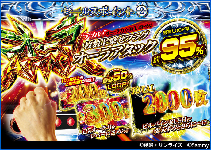 スマスロ 聖戦士ダンバインのゲーム画面