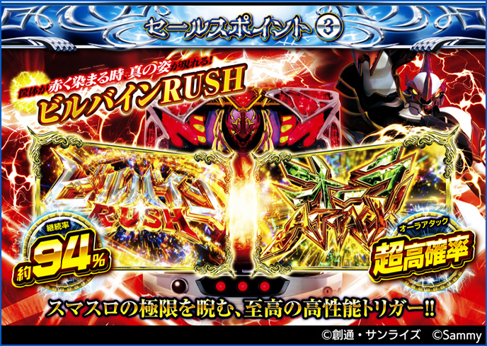 スマスロ 聖戦士ダンバインのゲーム画面